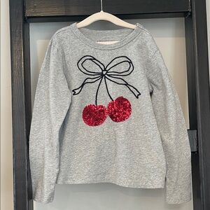 Crewcuts long sleeved cotton t-shirt size 6-7